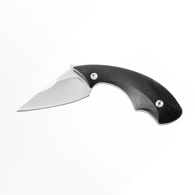 Handgefertigtes Jagdmesser mit fester Klinge und G10-Griff