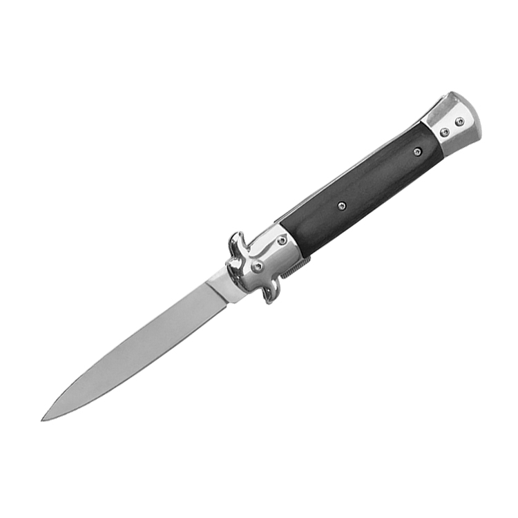 EDC halvautomatisk tr&aelig;knivmappe